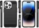 Hurtel Carbon Case etui iPhone 14 Pro elastyczny żelowy pokrowiec na tył plecki czarny 1