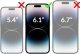 moVear 2 szt. | moVear GLASS mSHIELD 3D PRO-E do Apple iPhone 14 Pro (6.1") (kompatybilne z etui) Standard 3