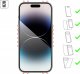 moVear 2 szt. | moVear GLASS mSHIELD 3D PRO-E do Apple iPhone 14 Pro (6.1") (kompatybilne z etui) Standard 9