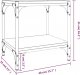 vidaXL vidaXL Szafka pod TV, dąb sonoma, 40x33x41 cm 8