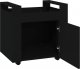 vidaXL vidaXL Szafka pod biurko, czarna, 60x45x60 cm, materiał drewnopochodny 6