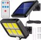 Kinkiet Lampa solarna ścienna 120 LED COB z czujnikiem ruchu i zmierzchu PIR 1