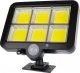 Kinkiet Lampa solarna ścienna 120 LED COB z czujnikiem ruchu i zmierzchu PIR 8