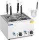 Royal Catering Makaroniarka warnik do gotowania makaronu z kranikami 4 kosze 2 x 6,5 l 3000 W Makaroniarka warnik do gotowania makaronu z kranikami 4 kosze 2 x 6,5 l 3000 W 1