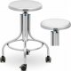 Steinberg Taboret stołek laboratoryjny warsztatowy ze stali nierdzewnej 45-60 cm do 100 kg Taboret stołek laboratoryjny warsztatowy ze stali nierdzewnej 45-60 cm do 100 kg 1
