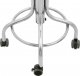Steinberg Taboret stołek laboratoryjny warsztatowy ze stali nierdzewnej 45-60 cm do 100 kg Taboret stołek laboratoryjny warsztatowy ze stali nierdzewnej 45-60 cm do 100 kg 2