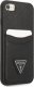 Guess Etui Guess GUHCI8PSATPK Apple iPhone SE 2022/SE 2020/8/7 hardcase czarny/black hardcase Saffiano Triangle Logo Cardslot 3