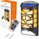 Kinkiet LTC Lampa solarna LED LTC dekoracyjna 10W z czujnikiem ruchu i zmierzchu + pilot 4