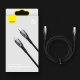 Kabel USB Baseus USB-A - USB-C 2 m Czarny (BSU3852) 3