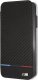 BMW Etui BMW BMTRBKI65PUCARTCBK Apple iPhone XS Max book czarny/black Carbon Tricolor Stripe 1