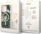 Ładowarka Guess Zestaw Guess etui + ładowarka bezprzewodowa GUBPP14XHJEACSA Apple iPhone 14 Pro Max zielony/green hard case Jungle MagSafe 10