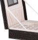 Springos Szkatułka na biżuterię ekoskóra 26x26x8,5 cm burgundowy organizer z przegródkami UNIWERSALNY 6