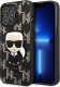 Karl Lagerfeld Etui Karl Lagerfeld KLHCP13LPMNIKBK Apple iPhone 13 Pro hardcase czarny/black Monogram Ikonik Patch 1