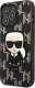 Karl Lagerfeld Etui Karl Lagerfeld KLHCP13LPMNIKBK Apple iPhone 13 Pro hardcase czarny/black Monogram Ikonik Patch 1
