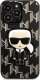 Karl Lagerfeld Etui Karl Lagerfeld KLHCP13LPMNIKBK Apple iPhone 13 Pro hardcase czarny/black Monogram Ikonik Patch 2