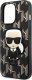 Karl Lagerfeld Etui Karl Lagerfeld KLHCP13LPMNIKBK Apple iPhone 13 Pro hardcase czarny/black Monogram Ikonik Patch 5
