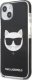 Karl Lagerfeld Etui Karl Lagerfeld KLHCP13MTPECK Apple iPhone 13 hardcase czarny/black Choupette Head 1