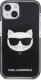 Karl Lagerfeld Etui Karl Lagerfeld KLHCP13MTPECK Apple iPhone 13 hardcase czarny/black Choupette Head 2