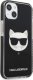 Karl Lagerfeld Etui Karl Lagerfeld KLHCP13MTPECK Apple iPhone 13 hardcase czarny/black Choupette Head 3