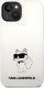 Karl Lagerfeld Etui Karl Lagerfeld KLHMP14MSNCHBCHApple iPhone 14 Plus hardcase biały/white Silicone Choupette MagSafe 2