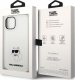 Karl Lagerfeld Etui Karl Lagerfeld KLHMP14MSNCHBCHApple iPhone 14 Plus hardcase biały/white Silicone Choupette MagSafe 7