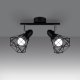 Lampa sufitowa Sollux Sollux Artemis 2 SL.1106 plafon lampa sufitowa 2x40W E14 czarny 3