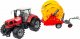 Duży Traktor z Przyczepą Ciągnik NAPĘD Ruchome elementy 1