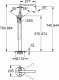 Bateria wannowa Grohe Bateria Wannowa Stojąca Essence New 23491001 Grohe 3