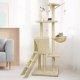 Aucune JIPSY Beige Drapak dla kota - 79 x 34 x 138 cm - Bezowy 2
