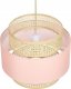 Lampa wisząca Beliani Lampa wisząca z różowym YUMURI! 4