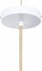 Lampa wisząca Beliani Lampa wisząca rattanowa naturalna z żółtym BOERI! 5