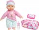 LeanToys Lalka Bobas Nosidełko Różowa Butelka Dźwięk 2