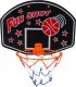 LeanToys Zestaw Do Koszykówki Tablica Do Kosza Basketball Składany Kosz 2