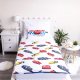 Jerry Fabrics Pościel bawełna 100x135 + 40x60 Cars hero 3