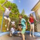 Trampolina ogrodowa Majowo DUŻA TRAMPOLINA OGRODOWA Z SIATKĄ 14FT - 427cm 1