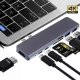 Adapter USB Modi Home Adapter 7w1 HUB USB-C HDMI 4K SD Macbook Pro / Air - Szary 1