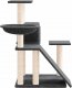 vidaXL vidaXL Drapak dla kota z sizalowymi słupkami, ciemnoszary, 82 cm 4