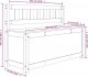 vidaXL vidaXL Ławka, czarna, 110x41x76,5 cm, lite drewno sosnowe 8