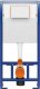 Zestaw podtynkowy Cersanit SET B639 TECH LINE OPTI, miska zawieszana VIRGO CleanOn, deska duroplastowa, przycisk OPTI B1 czarny matowy (S701-658) 4