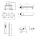 Cersanit SET B728 Zestaw wannowy podtynkowy INVERTO chrom (S952-038) 2