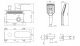 Cersanit SET B734 Zestaw wannowy podtynkowy LARGA czarny (S952-044) 3