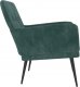 vidaXL vidaXL Fotel, ciemnozielony, 62x79x79 cm, obity aksamitem 3