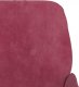 vidaXL vidaXL Fotel, winna czerwień, 62x79x79 cm, obity aksamitem 6