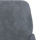 vidaXL vidaXL Fotel, ciemnoszary, 62x79x79 cm, obity aksamitem 5
