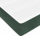 vidaXL vidaXL Łóżko kontynentalne z materacem, ciemnozielone, 180x200 cm 8