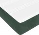 vidaXL vidaXL Łóżko kontynentalne z materacem, ciemnozielone, 180x200 cm 8
