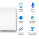 TP-Link Tapo S220 - Podwójny, jednobiegunowy wyłącznik światła Smart 1