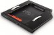 Kieszeń Axagon Ramka na 2,5" SSD-HDD do gniazda DVD, RSS-CD09, 9.5mm LED aluminium 1