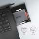 Kieszeń Axagon Ramka na 2,5" SSD-HDD do gniazda DVD, RSS-CD12, 12.7mm LED aluminium 4