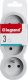 Legrand Rozgałęźnik 3x2P+Z B/S (049433) 1